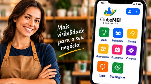 Empreendedora de avental, recorte da arte original